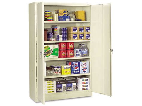 walmart steel cabinet assembled|Tennsco Assembled Jumbo Steel Storage Cabinet 48w x 24d x .